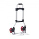 Buy Folding Hand Truck, 80kg Load, Mobile Hand Truck with Aluminum Handling, Heavy Duty Convertible Hand Truck with Rubber Wheels