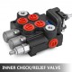 Buy 2 Spool 11 gpm Hydraulic Directional Control Valve with Lever Handle, Hydraulic Control Valve 31 x 20 x 13 cm, Hydraulic Valve Adjustable Relief Valve Weight 4.9 kg