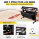 Buy 1350mm Semi-Automatic Positioning Cutting Plotter Vinyl Cutter Printer 15-800mm/s Vinyl Cutting Plotter AC 85-264V Vinyl Sign Cutter Signcut Vinyl Printer