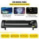 Comprar Plotter de Corte de Vinilo 72 cm, Máquina de Plotter 720 mm, Cortador de Vinilo Anchura Max. 630 mm, Impresora Sublimación Vinilo Cortador Letrero Negro, Plotter de Impresión con Pantalla LCD