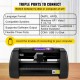 Koop Vinylsnijmachine 375 mm vinylprinters Signmaster Software 16 MB vinylsnijplotter voor reclameveld, diverse decoratie, ambachten, label maken