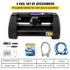 Koop Vinylsnijmachine 375 mm vinylprinters Signmaster Software 16 MB vinylsnijplotter voor reclameveld, diverse decoratie, ambachten, label maken