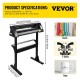 Comprar Plotter de Corte Cortador de Vinilo Máquina de Cortador de Plotter de Vinilo Vinilo Cortador Letrero de 720mm para Cortar Negro