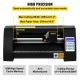 Buy 375mm Semi-Automatic Positioning Cutting Plotter Vinyl Cutter Printer 9.2kg Vinyl Cutting Plotter AC 85-264V Vinyl Cutter Signcut Vinyl Printer