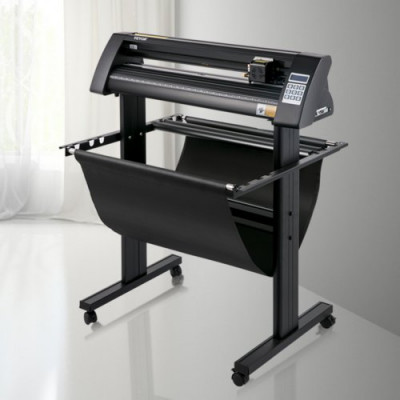 Plotter de Corte Posicionamiento Semiautomático de 870 mm Impresora Cortador de Vinilo 15-800 mm/s Plotter de Corte de Vinilo CA 85-264 V Vinilo Cortador Letrero Signcut Impresora Vinilo