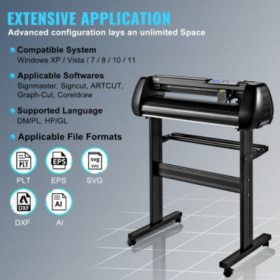 Cortador de vinilo SignMaster 4MB Plotter de corte de vinilo 870mm 20-500g