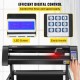 Koop Vinyl snijplotter 720 mm LED-gidslicht Signmaster Label Maker Vinyl snijplotter 15-800 mm / s voor reclameveld Verschillende decoratieambachten Label maken