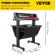 Buy Vinyl Cutting Plotter 720mm LED Guide Light Signmaster Label Maker Vinyl Cutting Plotter 15-800mm/s for Advertising Field Various Decoration Craft Label Making