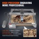 Buy Laser Engraving Machine 20W Laser Engraver 64x58x27 cm Working Area 40x40 cm Movement Speed 10000 mm/min Compressed Spot Eye Protection Laser Cutting for Wood Metal Acrylic