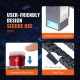 Buy Laser Engraving Machine 20W Laser Engraver 64x58x27 cm Working Area 40x40 cm Movement Speed 10000 mm/min Compressed Spot Eye Protection Laser Cutting for Wood Metal Acrylic