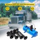 Купити Комплект Train Horn Kit 4 труби 12V Train Air Horn 150 дБ з баком 6L 150 PSI Повітряний компресор для вантажівки Повний комплект Train Horn Kit для вантажівок, автомобілів і мотоциклів