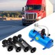 Buy Train Horn Kit 4 Trumpets 12V Train Air Horn 150dB with 6L Tank 150 PSI Air Compressor for Truck Complete Kit Train Horn Kit for Truck, Car and Motorcycle