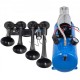 Buy Train Horn Kit 4 Trumpets 12V Train Air Horn 150dB with 6L Tank 150 PSI Air Compressor for Truck Complete Kit Train Horn Kit for Truck, Car and Motorcycle