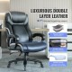 Buy High back executive office chair with adjustable lumbar support