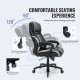 Buy High back executive office chair with adjustable lumbar support