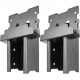 Buy Angle Riser Bracket 2pcs Wood Connector 18x10.8x24.5cm