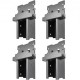 Buy Angle Riser Bracket 4pcs Wood Connector 18x10.8x24.5cm