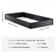 Buy Metal Raised Garden Bed 240x120x28 cm Grey for Vegetable Flowers