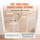 Buy Extendable Safety Gate Width 75-135 cm Height 76 cm Automatic Closing Stair Gate without Drilling Opening Width 533 mm at 180° Fence for Children and Dogs for Indoor