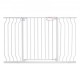 Buy Extendable Safety Gate Width 75-135 cm Height 76 cm Automatic Closing Stair Gate without Drilling Opening Width 533 mm at 180° Fence for Children and Dogs for Indoor