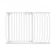 Buy Extendable Safety Gate Width 75-123 cm Height 76 cm Automatic Closing Stair Gate without Drilling Opening Width 533 mm at 180° Fence for Children and Dogs for Indoor