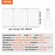 Buy Extendable Safety Gate Width 75-147 cm Height 76 cm Automatic Closing Stair Gate without Drilling Opening Width 533 mm at 180° Fence for Children and Dogs for Indoor