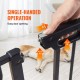 Buy Extendable Safety Gate Width 75-123cm Height 76cm Automatic Closing Stair Gate without Drilling Opening Width 533mm 180° Fence for Children and Dogs for Indoor, Black