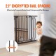 Comprar Barrera de Seguridad Extensible Puerta de Escalera para Niños 75-99x76 cm