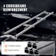 Buy Mill Rail Guide System 9ft Milling Guide 4 Cross Bar Kits Aluminum Sawmill Rail System Works with Chain Saws for Mill Woodworkers