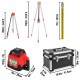 Buy Self-Leveling Rotary Green Laser Level 500m Tripod and Pole Kit for Automatic Levels 5m Foldable Level Tripod for Automatic Levels