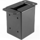 Comprar Base para Postes Cuadrados 16,4 x 9,6 x 14 cm, Anclaje Poste con Diámetro Interno 9,1 x 9,1 cm, Soporte para Postes de Madera Cuadrada, Anclajes Madera, Poste Galvanizado 3 Piezas Color Negro