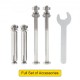 Buy Post Base 1 pc. Square Post Support 13.2 x 14.5 x 15.7cm Screw-in Base for Post 6" x 6" Thickness 2mm Metal Anchor for Post