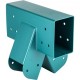 Buy Swing Bracket 12" DIY Center Connector A-Shape Swing Bracket Set Powder Coated Iron Connector for 4x4" Wood Pillars and 4x6" Beam Garden Green