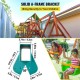 Buy Swing Bracket 12" DIY A-Shaped End Connector Swing Bracket Set Powder Coated Iron Connector for 4x4" Wood Pillars and 4x6" Beam Garden Green