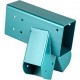 Buy Swing Bracket 12" DIY A-Shaped End Connector Swing Bracket Set Powder Coated Iron Connector for 4x4" Wood Pillars and 4x6" Beam Garden Green