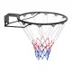 Comprar Aro de Baloncesto Diámetro Exterior 483 mm Canasta de Baloncesto de Acero al Carbono con Red Pieza de Repuesto de Portería de Baloncesto Montada en Pared para Entrenamiento de Baloncesto, Negro