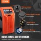 Buy Fully Automatic Refrigerant Recovery Machine 2 Cylinder 1kW Refrigerant Charging Recovery Machine Pumping Filtration