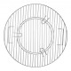 Buy Round Spherical BBQ Grill Diameter 53cm Iron, 53cm Round Replacement Grill for Outdoor BBQ for Party Camping Beach, Kettle Grill