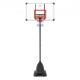 Comprar Canasta de Baloncesto para Exterior/Interior Portátil Altura Ajustable de 232-305 cm Tablero de 128 cm con Soporte con Ruedas y Base Ponderada para Adultos y Niños, Entrenamiento de Baloncesto