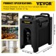 Buy Beverage Dispenser 2.5 Gal Tanks Commercial Beverage Machine 42.5x25.7x45.5 cm LLDPE, PU and PP Material Beverage Dispenser with Tap 6h Retention Time with Ergonomic Handle