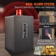 Buy Fingerprint Safe Box for Home 62L Digital Safe with Key and Passwords Anti-Theft Steel Wall Safe Box 3 Types of