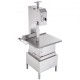 Buy Commercial Electric Butcher Bone Saw 2200W Bone Cutting Machine 1500kg/h Electric Frozen Meat Slicer Work Table 620x520mm for Supermarket Restaurant