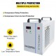 Buy Industrial Chiller 6L Laser Water Chiller 16L/min 48W Air Cooled Water Chiller for Machinery Requested for Small Water Cooled Cooling Devices