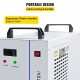 Buy Industrial Chiller 6L Laser Water Chiller 16L/min 48W Air Cooled Water Chiller for Machinery Requested for Small Water Cooled Cooling Devices