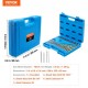 Buy 19PCS 3.2-12.7mm Set Screw Extractor with 16PCS HSS Drill Bits Left Hand Twist Broken Screw Extractor 2.8-12.7mm 35PCS Set with Case for Removing Damaged Bolts