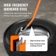 Buy Tire Removal Tool 571-622mm Steel Bar for Changing Tires Manual Mounting Dismounting 3 Tire Changing Tools Heel Pads for Trucks Cars, Orange