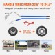 Buy Tire Removal Tool 571-622mm Steel Bar for Changing Tires Manual Mounting Dismounting 3 Tire Changing Tools Heel Pads for Trucks Cars, Blue