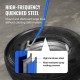 Buy Tire Removal Tool 571-622mm Steel Bar for Changing Tires Manual Mounting Dismounting 3 Tire Changing Tools Heel Pads for Trucks Cars, Blue