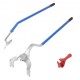 Buy Tire Removal Tool 571-622mm Steel Bar for Changing Tires Manual Mounting Dismounting 3 Tire Changing Tools Heel Pads for Trucks Cars, Blue