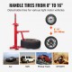 Buy Manual Tire Changer 203-406mm Steel Tire Changer Tool 46×38×94cm Rustproof No Damage to Rim for Mounting and Demounting Car Truck Tires